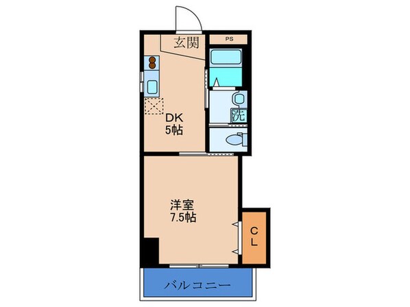 シャト－フェリ－チェの物件間取画像